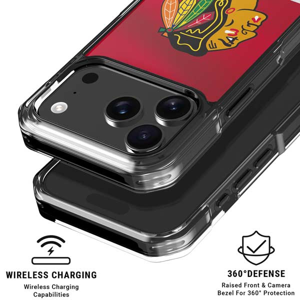 NHL Chicago Blackhawks Jersey iPhone 17 Pro Clear Case