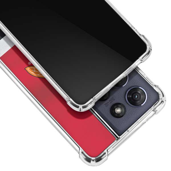 NHL Chicago Blackhawks Jersey Moto G 5G (2025) Clear Case