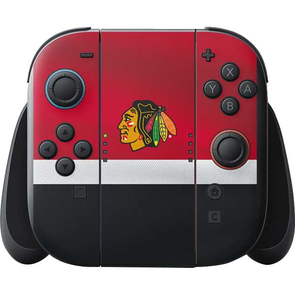 NHL Chicago Blackhawks Jersey Nintendo Switch 2 (2025) with Joy-Con Skin
