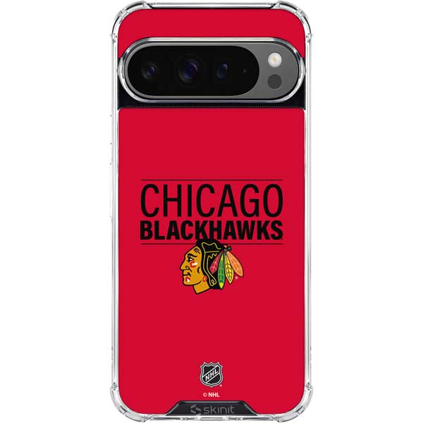NHL Chicago Blackhawks Lineup Google Pixel 10 Pro Clear Case