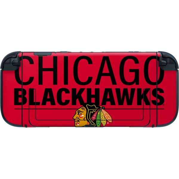 NHL Chicago Blackhawks Lineup Nintendo Switch 2 (2025) with Joy-Con Skin