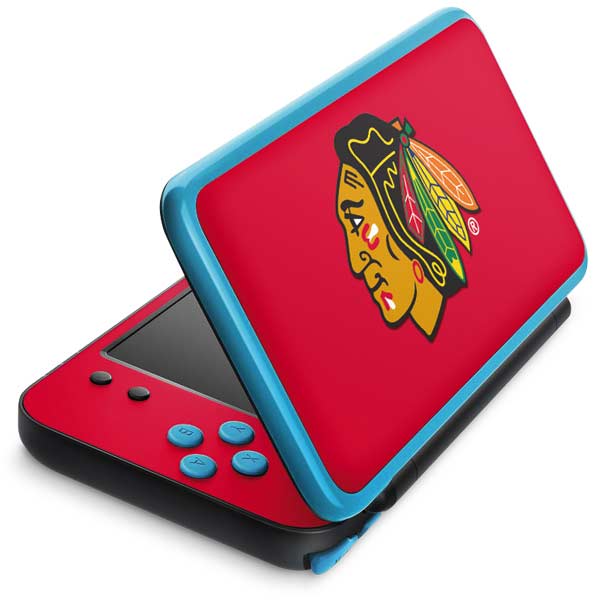 NHL Chicago Blackhawks Solid Background Nintendo Skins