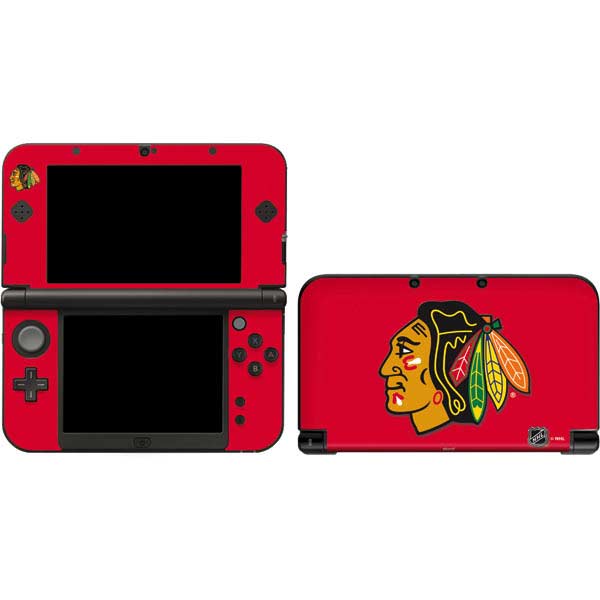 NHL Chicago Blackhawks Solid Background Nintendo Skins