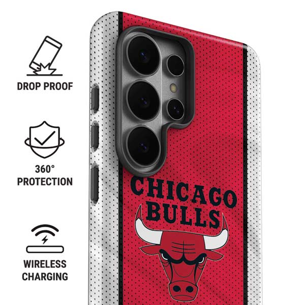 NBA Chicago Bulls Away Jersey Galaxy S26 Ultra Impact Case