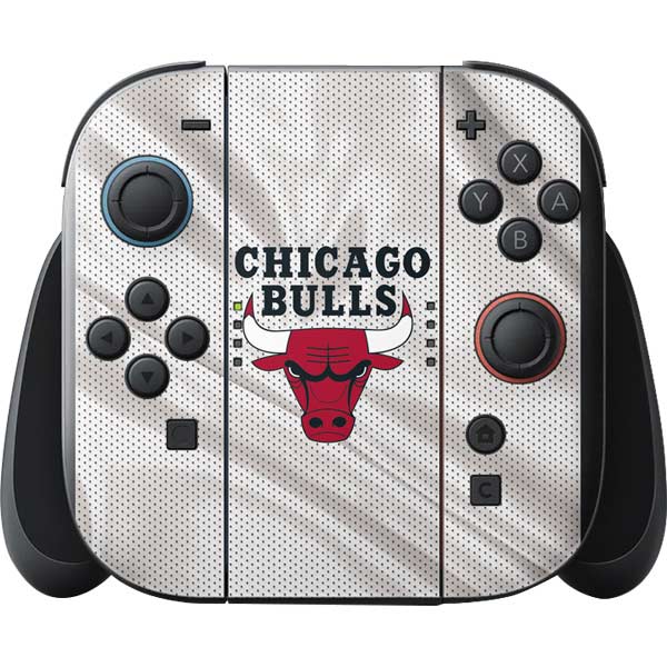 NBA Chicago Bulls Away Jersey Nintendo Switch 2 (2025) with Joy-Con Skin