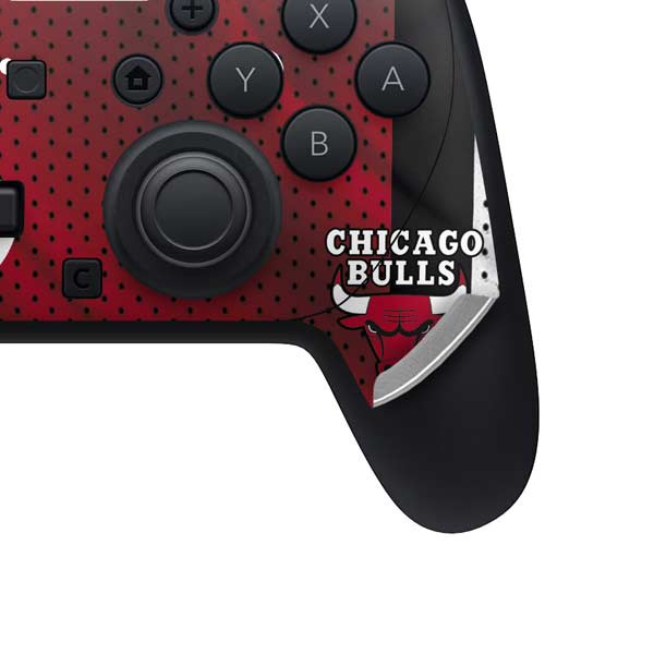 NBA Chicago Bulls Away Jersey Nintendo Switch 2 (2025) Pro Controller Skin