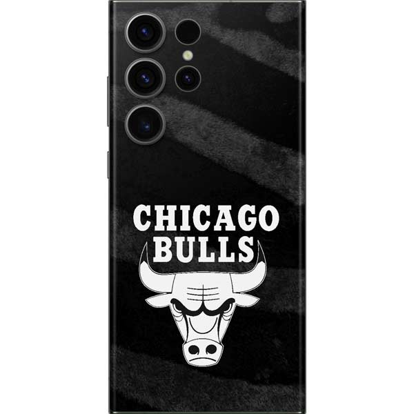 NBA Chicago Bulls Black Animal Print Galaxy Skins