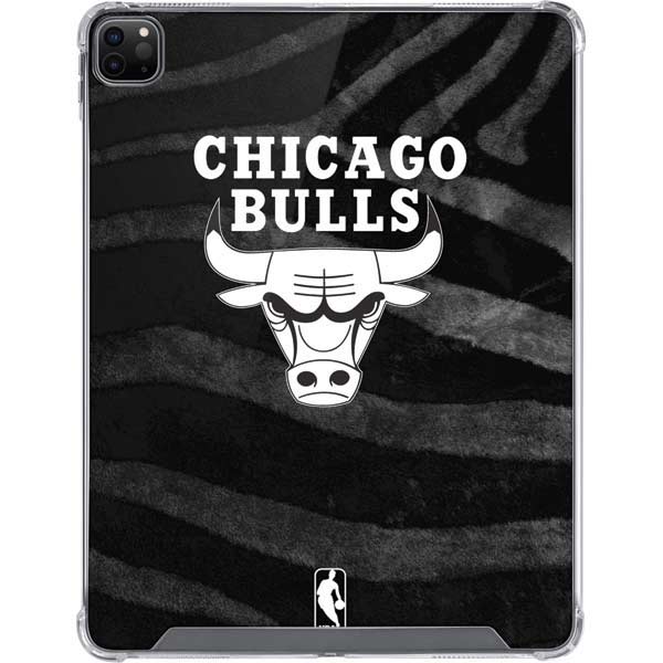 NBA Chicago Bulls Black Animal Print iPad Cases