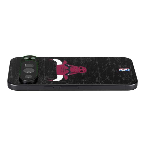 NBA Chicago Bulls Black Distressed Google Pixel 10 Pro XL Skin