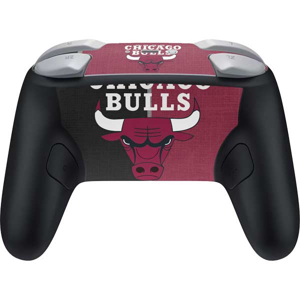 NBA Chicago Bulls Canvas Nintendo Switch 2 (2025) Pro Controller Skin