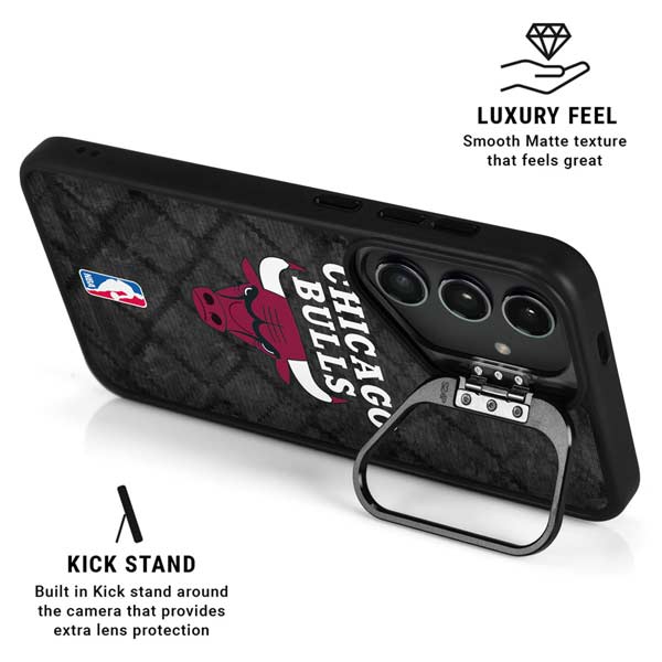 NBA Chicago Bulls Dark Rust Galaxy S26 Kickstand Case