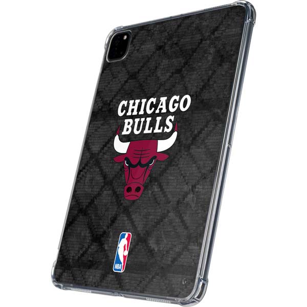 NBA Chicago Bulls Dark Rust iPad Pro 11in (2024) Clear Case