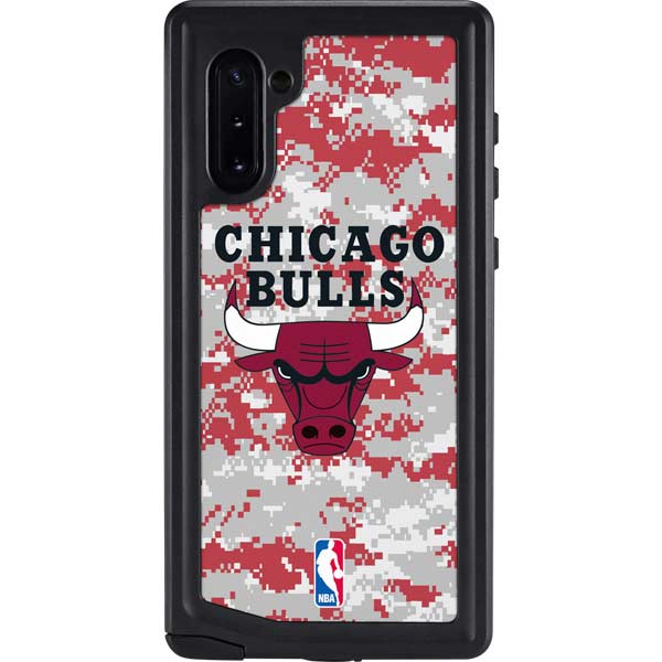 NBA Chicago Bulls Digi Camo Galaxy Cases