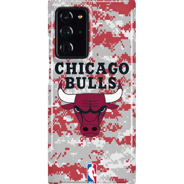 NBA Chicago Bulls Digi Camo Galaxy Cases