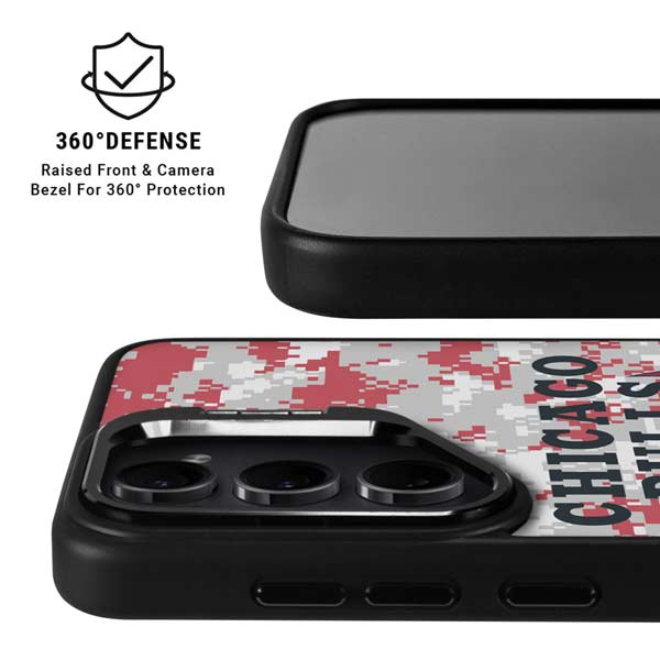 NBA Chicago Bulls Digi Camo Galaxy S26 Plus Kickstand Case