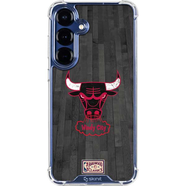 NBA Chicago Bulls Hardwood Classics Galaxy S25 FE Clear Case