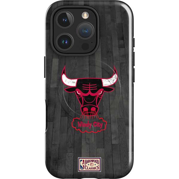 NBA Chicago Bulls Hardwood Classics iPhone 16 Pro Magsafe Impact Case