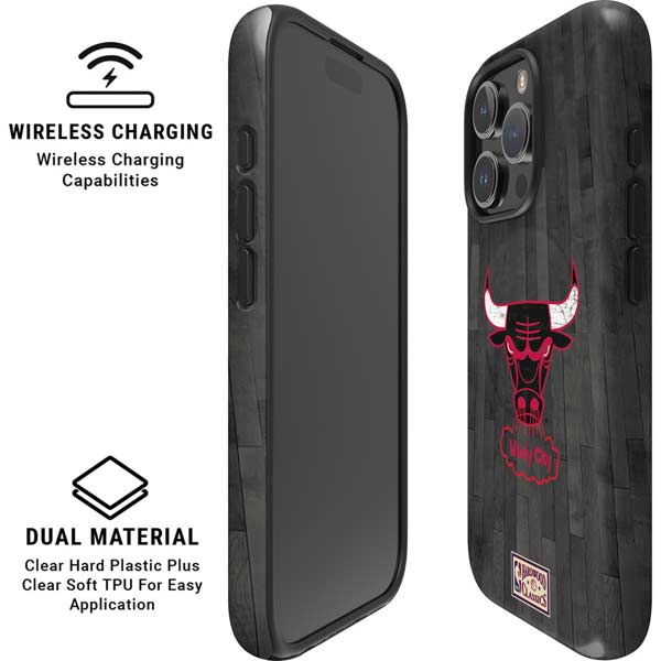 NBA Chicago Bulls Hardwood Classics iPhone 16 Pro Magsafe Impact Case