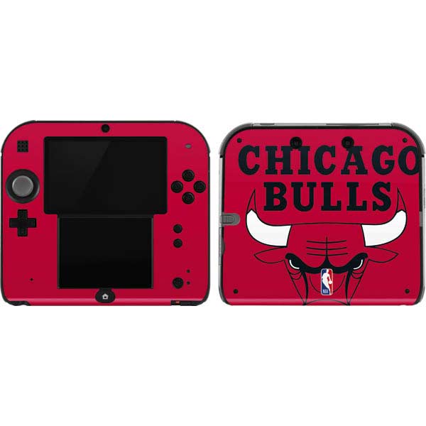 NBA Chicago Bulls Large Logo Nintendo Skins