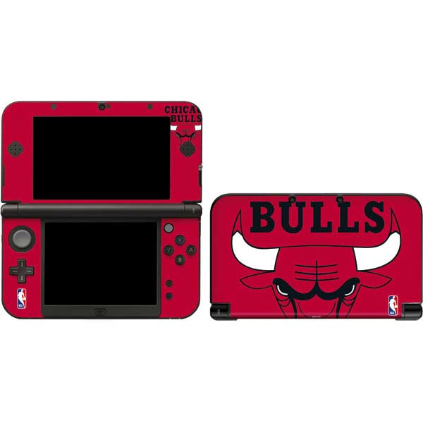 NBA Chicago Bulls Large Logo Nintendo Skins
