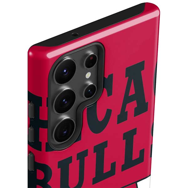 NBA Chicago Bulls Large Logo Galaxy S23 Ultra Pro Case