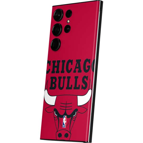 NBA Chicago Bulls Large Logo Galaxy Skins