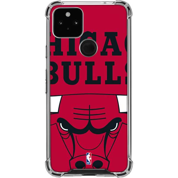 NBA Chicago Bulls Large Logo Pixel Cases