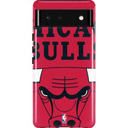 NBA Chicago Bulls Large Logo Pixel Cases