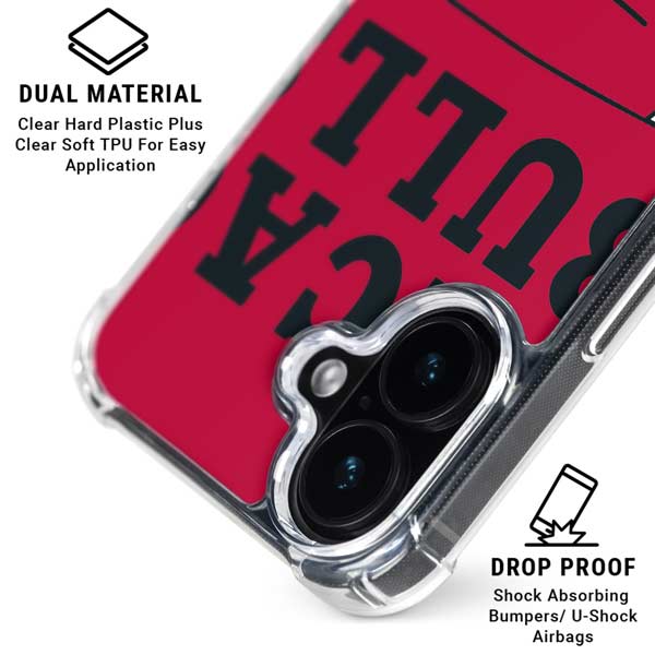 NBA Chicago Bulls Large Logo iPhone 16 Plus MagSafe Case