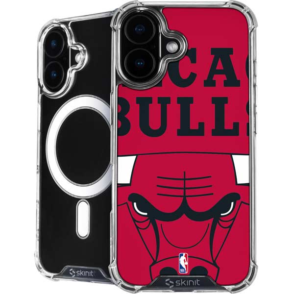 NBA Chicago Bulls Large Logo iPhone 17 MagSafe Case