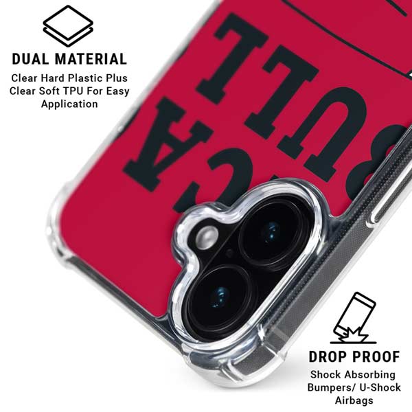 NBA Chicago Bulls Large Logo iPhone 17 MagSafe Case