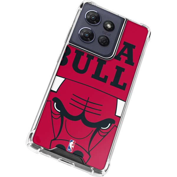 NBA Chicago Bulls Large Logo Moto G Power 5G (2025) Clear Case