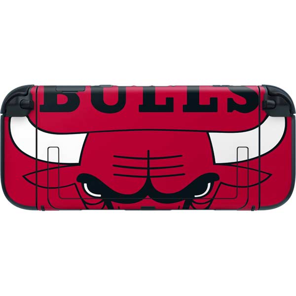 NBA Chicago Bulls Large Logo Nintendo Switch 2 (2025) with Joy-Con Skin