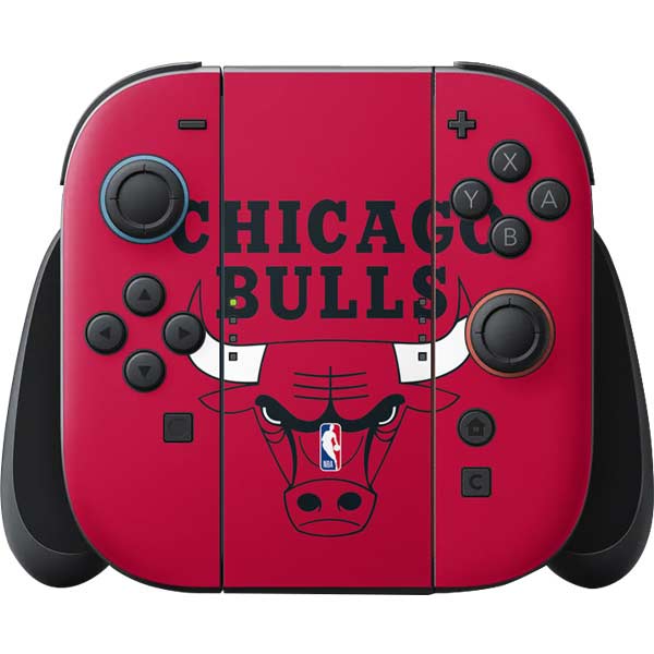 NBA Chicago Bulls Large Logo Nintendo Skins