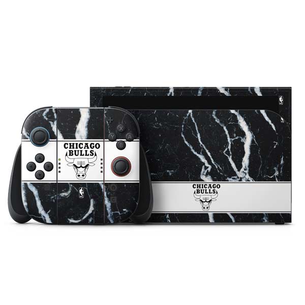NBA Chicago Bulls Marble Nintendo Skins