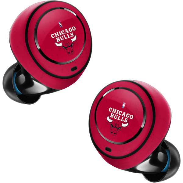 NBA Chicago Bulls Red Distressed Amazon Echo Buds Skin