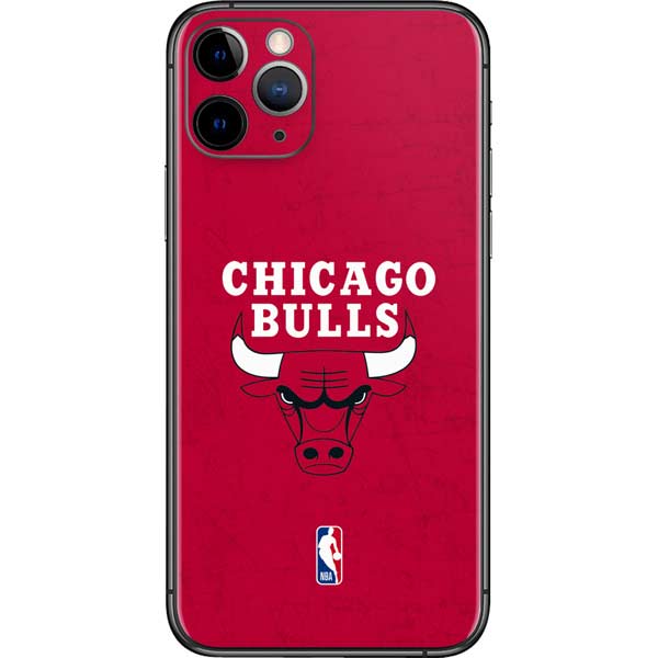 NBA Chicago Bulls Red Distressed iPhone 11 Pro Skin