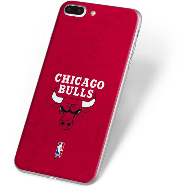 NBA Chicago Bulls Red Distressed iPhone 8 Plus Skin