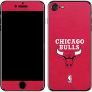 NBA Chicago Bulls Red Distressed iPhone SE (2nd & 3rd Gen) Skin