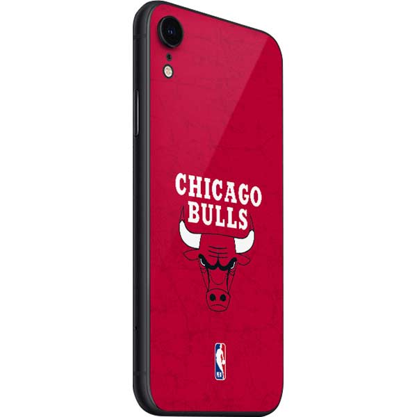 NBA Chicago Bulls Red Distressed iPhone SE (2nd & 3rd Gen) Skin