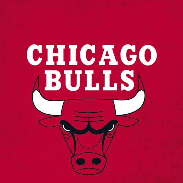 NBA Chicago Bulls Red Distressed iPhone XS Skin