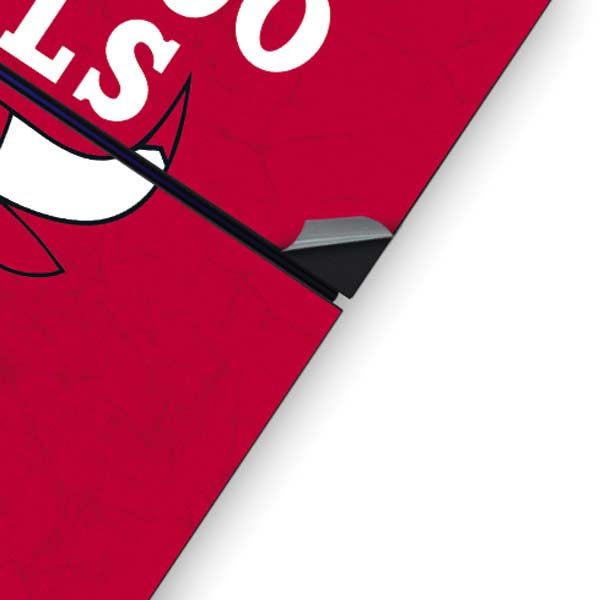 NBA Chicago Bulls Red Distressed PS4 Console Skin