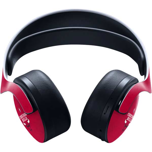 NBA Chicago Bulls Red Distressed PULSE 3D Wireless Headset for PS5 Skin