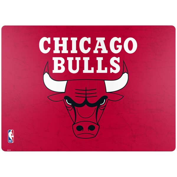 NBA Chicago Bulls Red Distressed Surface Laptop 4 15in Skin