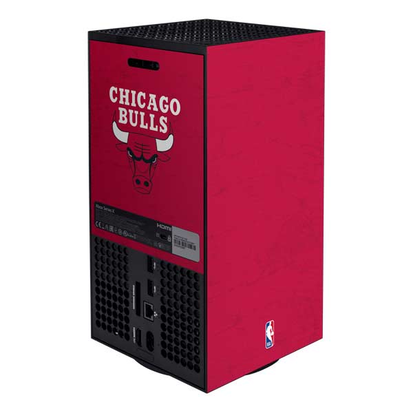 NBA Chicago Bulls Red Distressed Xbox Series X Bundle Skin