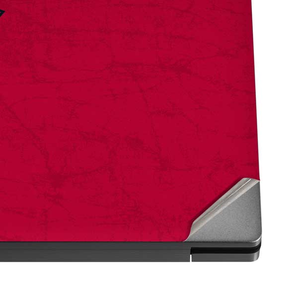 NBA Chicago Bulls Red Distressed Dell XPS Skin