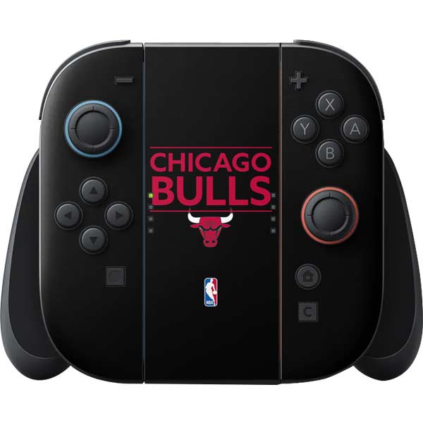 NBA Chicago Bulls Standard - Black Nintendo Skins