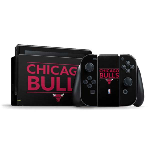 NBA Chicago Bulls Standard - Black Nintendo Skins