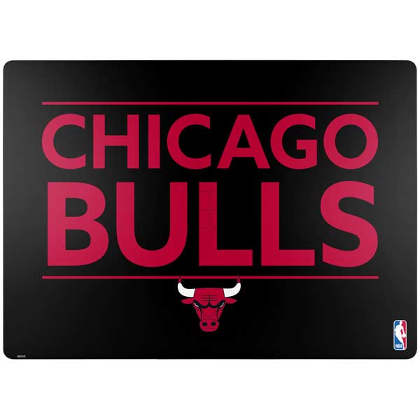 NBA Chicago Bulls Standard - Black Surface Laptop 7 13.8in Skin