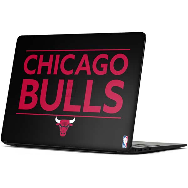 NBA Chicago Bulls Standard - Black Surface Laptop 7 15in Skin